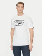 Koszulki męskie - Vans T-Shirt Full Patch VN000QN8YB21 Biały Classic Fit - miniaturka - grafika 1