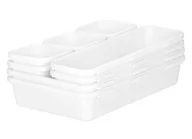 Przybory do gotowania - AG641C Modułowy organizer 8szt biały - miniaturka - grafika 1