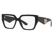 Okulary korekcyjne, oprawki, szkła - Dioptrie szkieł Dolce & Gabbana DG3373 501 - miniaturka - grafika 1
