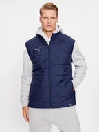 Kamizelki męskie - Puma Bezrękawnik Teamliga 657968 Granatowy Regular Fit - miniaturka - grafika 1