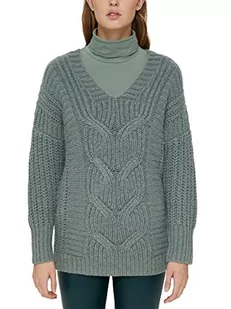 ESPRIT Sweter damski, 335/Dusty Green, XXS - Swetry damskie - miniaturka - grafika 1