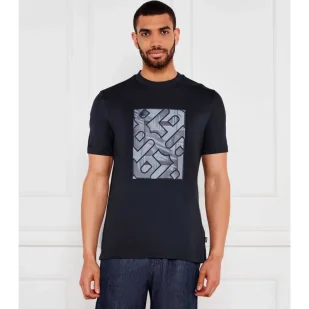 BOSS BLACK T-shirt H-Taut 81 Regular Fit - Koszulki męskie - miniaturka - grafika 1