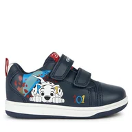 Buty dla chłopców - Sneakersy Geox B New Flick Boy B361LA 00085 C4211 M Granatowy - miniaturka - grafika 1