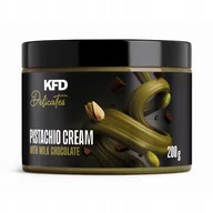 Słodkie kremy i masła - KFD Krem pistacjowy z mleczną czekoladą 200g - miniaturka - grafika 1