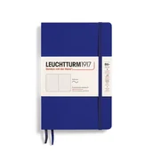 Notesy i bloczki - Notatnik Leuchtturm1917 Paperback B6+, Kropki, Ink - miniaturka - grafika 1