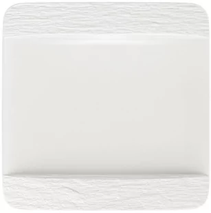 Villeroy & Boch Talerz do serwowania kwadratowy Manufacture Rock blanc - Serwisy obiadowe - miniaturka - grafika 1