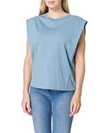 Koszulki i topy damskie - BOSS T-shirt damski, Light/Pastel Blue457, XL - miniaturka - grafika 1