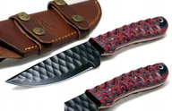 Noże - NÓŻ MYŚLIWSKI BUSHCRAFT taktyczny wojskowy ETUI - miniaturka - grafika 1
