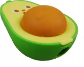 Temperówki - Milan Gumko-temperówka pojedyncza z pojemnikiem Avocado - miniaturka - grafika 1
