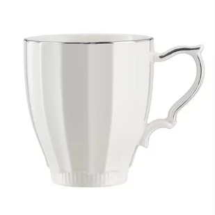 Kubek Porcelanowy 300 Ml Teo Z Platyną Villa Italia - Kubki - miniaturka - grafika 1