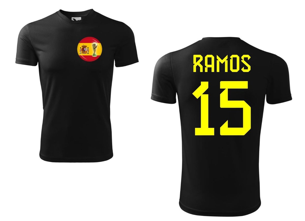 Treningowa Koszulka HISZPANIA SERGIO RAMOS 15
