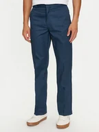 Spodnie męskie - Dickies Spodnie materiałowe 874 Work DK0A4XK6 Niebieski Regular Fit - miniaturka - grafika 1