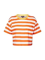 Koszulki i topy damskie - Mavi Damska koszulka Crew Neck Crop, czerwony, L - miniaturka - grafika 1