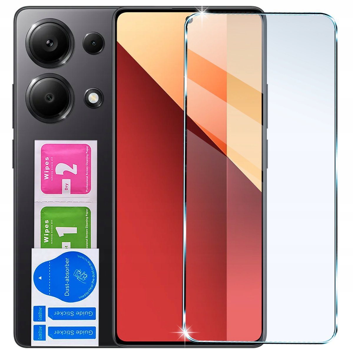 Szkło Hartowane do Xiaomi Redmi Note 13 Pro OCHRONNE SZYBKA 9H