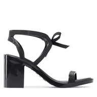 Sandały damskie - Sandały Melissa Ophelia + Jason Wu Ad 32962 Czarny - miniaturka - grafika 1