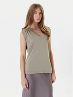 Bluzki damskie - Guess Bluzka W5YP52 KCYW2 Zielony Regular Fit - miniaturka - grafika 1