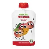 Desery dla dzieci - Erdbar Mus Do Wyciskania Jabłko-Mango-Brzoskwinia 100g EKO Dla Dzieci smaknatury-ERD0035 - miniaturka - grafika 1