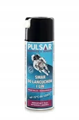 Chemia warsztatowa - PULSAR SMAR DO ŁAŃCUCHÓW I LIN SPRAY 400 ml - miniaturka - grafika 1