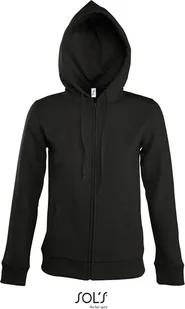 SOLS damska bluza z kapturem 47900 Czarny Czarny M - Bluzy damskie - miniaturka - grafika 1