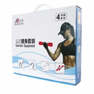 Hantle i ciężarki - Zestaw Trening Domowy Hantle Ekspander Skakanka - miniaturka - grafika 1