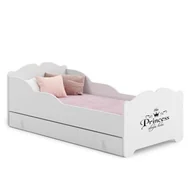 Łóżka dla dzieci i młodzieży - Łożko dziecięce ANNA z szufladą 160x80 Princess - miniaturka - grafika 1