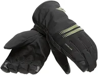 Rękawice motocyklowe - DAINESE PLAZA 3 D-DRY GLOVES BLACK BRONZE-ZIELONY M - miniaturka - grafika 1