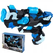 Zabawki militarne - Pistolet zabawka na baterie światło dźwięk - miniaturka - grafika 1