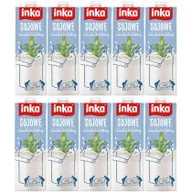Napoje roślinne - Inka Napój sojowy Zestaw 10 x 1 l - miniaturka - grafika 1