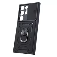 Etui i futerały do telefonów - Nakładka Defender Slide do Samsung Galaxy S23 Ultra czarna - miniaturka - grafika 1