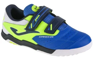 Joma Cancha Jr. 2402 INV CAJS2404INV, dla dzieci, buty halowe - halówki, Niebieski - Piłka nożna - miniaturka - grafika 1