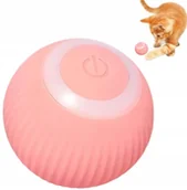 Zabawki dla kotów - INTERAKTYWNA PIŁKA DLA KOTA INTELIGENTNA ZABAWKA DLA KOTÓW USB FD-07 - miniaturka - grafika 1