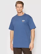 Koszulki męskie - Vans T-Shirt Off The Wall Og Ch VN0A7PJI Niebieski Classic Fit - miniaturka - grafika 1