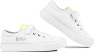 Buty dla dziewczynek - Lee Cooper Buty dla dzieci Lee Cooper białe LCW-24-31-2272K 33 - miniaturka - grafika 1
