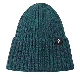 Czapka Reima Villaisa 5300282B Zielony - Czapki dla dzieci - miniaturka - grafika 1