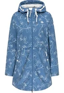 Płaszcze damskie - Schmuddelwedda Krótki płaszcz softshell damski 34312882, szary/niebieski, L - miniaturka - grafika 1