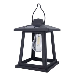 Latarenka solarna 3000 K czarna - Lampy ogrodowe - miniaturka - grafika 1