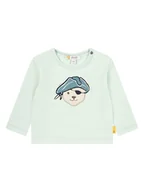 Kaftaniki dla niemowląt - Steiff Koszulka w kolorze miętowym - miniaturka - grafika 1