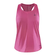 Koszulki i topy damskie - Damska koszulka bez rękawów CRAFT CORE ESSENCE SINGLET W 1911243-474000 – Różowy - miniaturka - grafika 1
