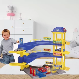 Dickie Garaż Parking I Stacja Benzynowa 203748000 B13a^ - Tory, garaże, parkingi - miniaturka - grafika 1