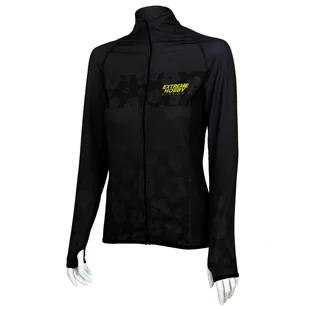 Bluza termoaktywna do biegania damska EXTREME HOBBY FLOWERS - Lekkoatletyka - miniaturka - grafika 1