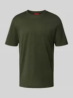 Koszulki męskie - T-shirt o kroju slim fit z czystej bawełny model ‘DIMERSTEE’ - miniaturka - grafika 1
