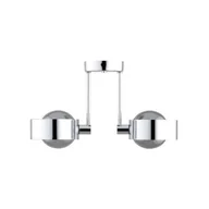 Lampy sufitowe - Argon Lampa sufitowa Mado, możliwość ściemniania, chromowy / srebrny, łazienka, metal, nowoczesny - miniaturka - grafika 1