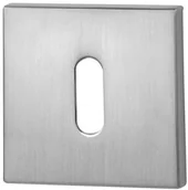 Szyldy i rozety - VDS ROZETA KWADRATOWA KLUCZ R67F KOLOR SATYNA CHROM 49-0078 - miniaturka - grafika 1