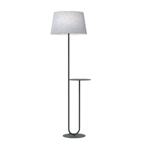 Lampa stojąca HOTEL LP 1xE27 - szary - Lampy stojące - miniaturka - grafika 1