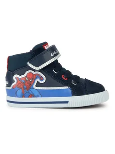 Geox Sneakersy "Kilwi" w kolorze granatowym - Buty dla dziewczynek - miniaturka - grafika 1