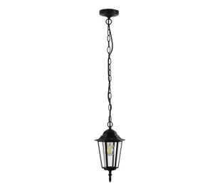 TK Lighting Lampa wisząca zewnętrzna na łańcuchu ARRAIA 1xE27/15W/230V IP44 czarny - Lampy ogrodowe - miniaturka - grafika 1