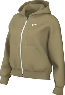 Nike Sportswear Phoenix HJ0995-297, damska bluza z kapturem z zamkiem błyskawicznym na całej długości, beżowa/Sail, HJ0995-297, S - Bluzy damskie - miniaturka - grafika 1