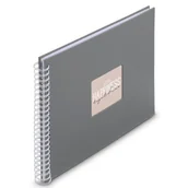 Albumy fotograficzne - Album HAMA Fine Art 9838 Szary (50 stron) - miniaturka - grafika 1