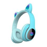 Słuchawki - OEM CATEAR - Bluetooth L400 niebieski - miniaturka - grafika 1