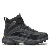 Botki męskie - Śniegowce Merrell Moab Speed 2 Thermo Mid Wp J068305 Czarny - miniaturka - grafika 1